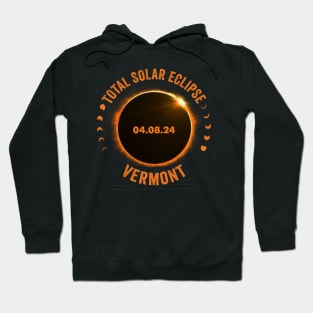 Vermont Total Solar Eclipse 2024 American Totality April 8 Hoodie